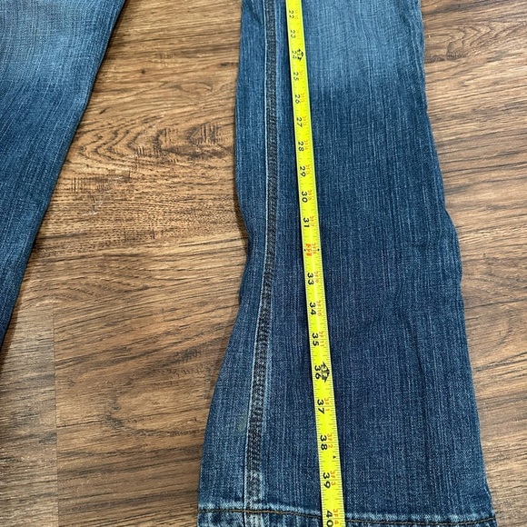 Carhartt Blue Denim Jeans boot cut size 6x32 - Picture 7 of 8